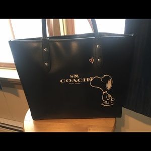 Coach Limited Edition Snoopy Tote