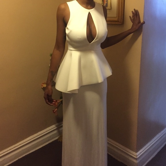 elegant evening dress