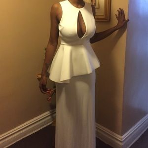 elegant evening dress