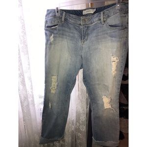 Torrid Distressed Boyfriend Jeans
