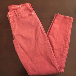 Red GAP Skinny Jean