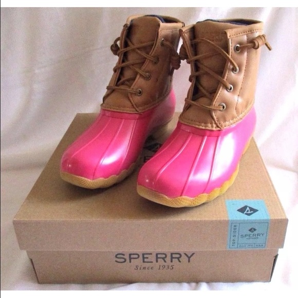 Sperry top sider saltwater boots rain boots/snow
