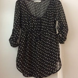 Kirra Pacsun 3/4 Sleeve Blouse