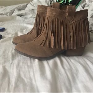 Fringe Booties
