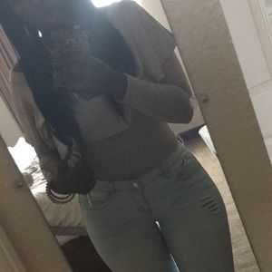 Leopard with ruffle top