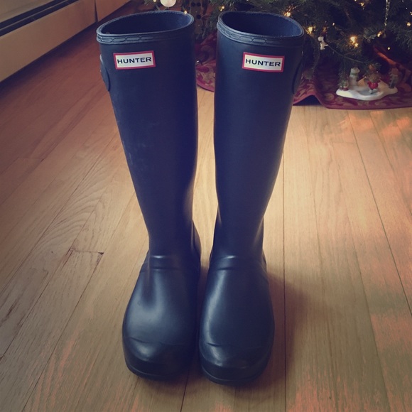 Women's Hunter boots- Size 8