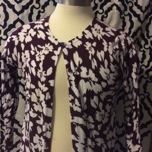 Loft Print Cardigan