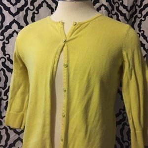 Yellow Cardigan Croft and Barrow