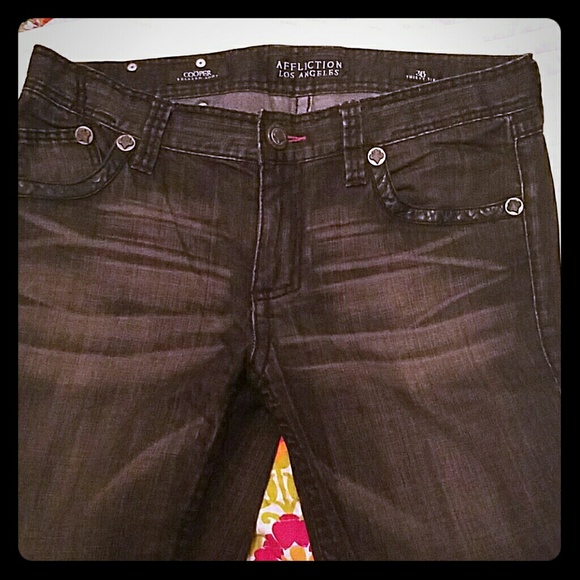 Men's Affliction Dark Denim