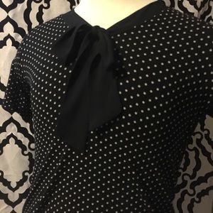 Talbots Top with Bow