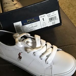 Size 1 child polo shoe
