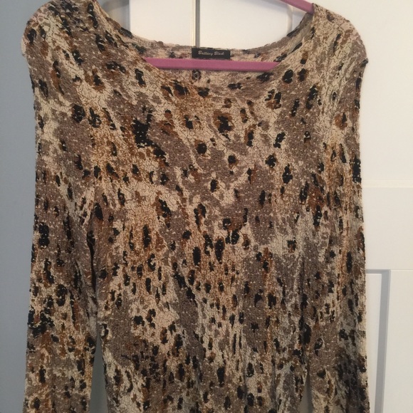 Stretch Blouse Animal print