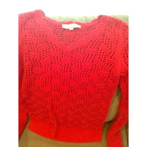 Knit top size small brand loft lightly used