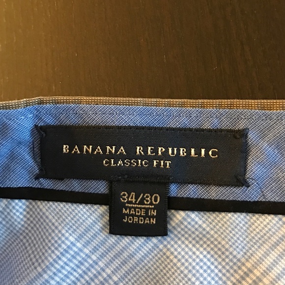 Banana Republic Classic Fit Men's Dress Pant 34/30 - Picture 2 of 3