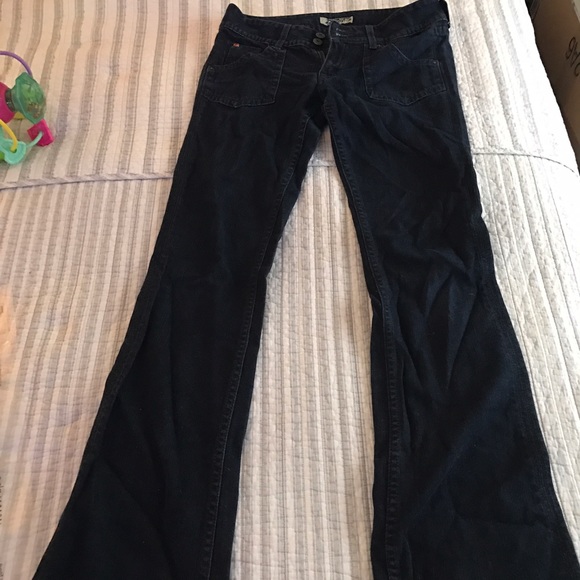 Hudson wide leg jeans