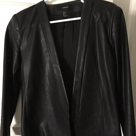 Forever 21 Pleather Jacket
