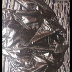 Silver zara jacket