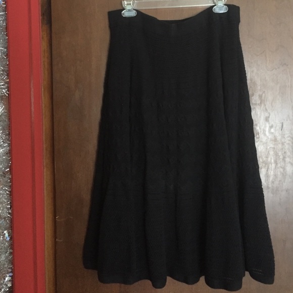 Coldwater Creek Knit Skirt Fully Lined EUC