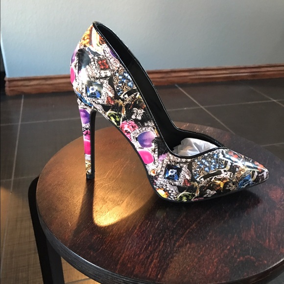 New Multi-colored Heels