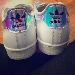 Sale adidas holographic Superstars