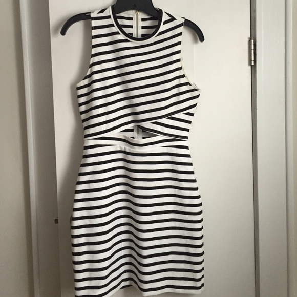 Cut out mini dress