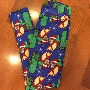 NEW! Lularoe OS holiday leggings *HTF*