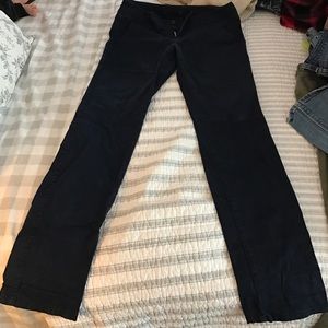 American eagle navy khakis size 2