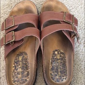 Birkenstock look alikes.