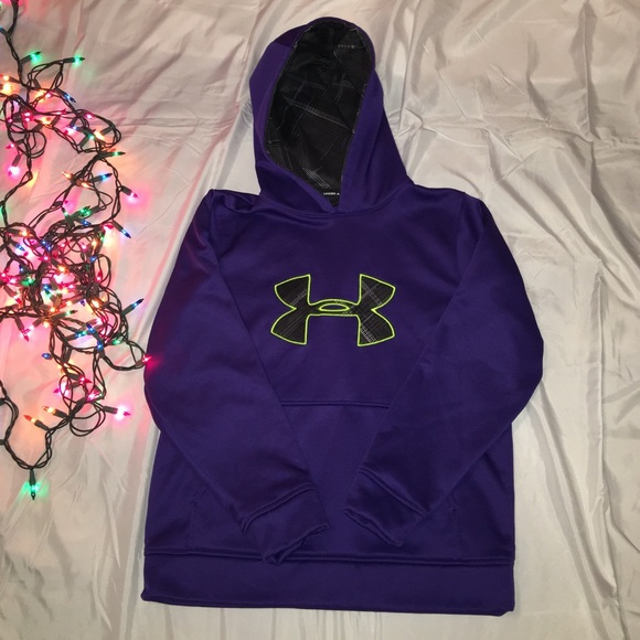 Purple Under Armour Hoodie! Brand New! YM