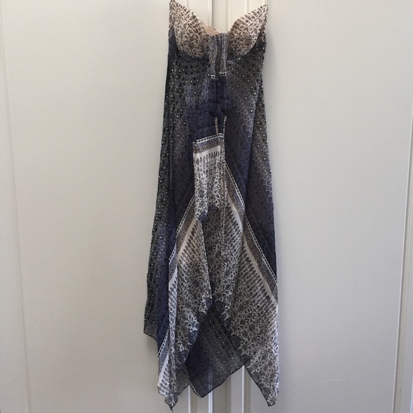 Max and Cleo Strapless Dress