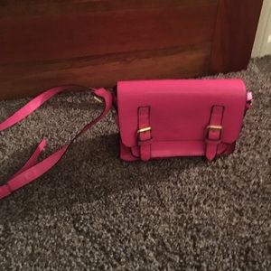 pink cross body bag