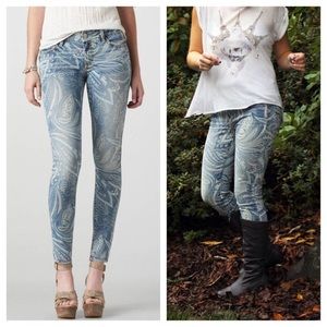 American Eagle Paisley jeans