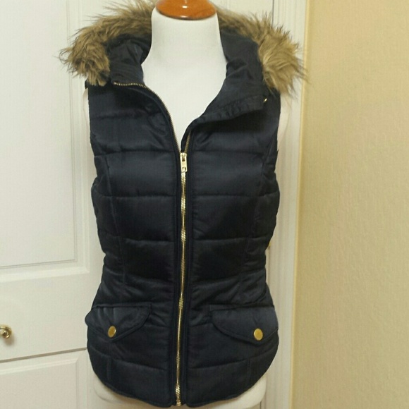 h&m puffer vest