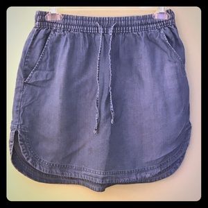 Target chambray skirt