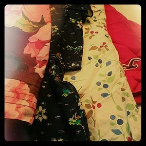 Four summery skirts! ALL LIKE NEW.