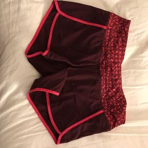 Lulu lemon run times short 4 inch