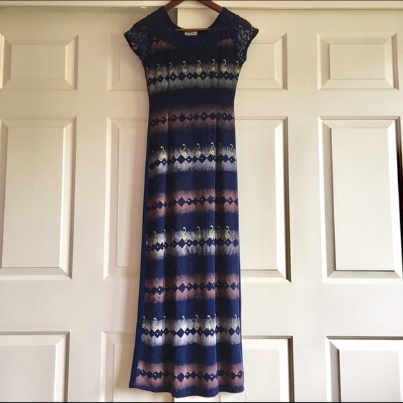 Lace maxi dress