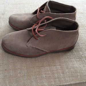 Suede Sperry Oxfords