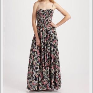 Rebecca Taylor Garden Floral Maxi 0