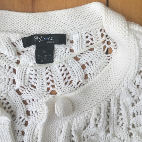 Knit button-up sweater - Picture 2 of 4