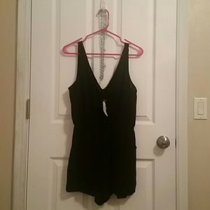 Black Romper New w/ Tags