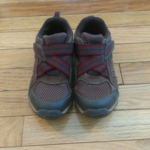 Brown velcro Stride Rite sneakers