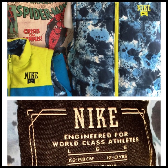 NWOT Pair of Youth Lg Nike Puffer vests - Picture 4 of 4