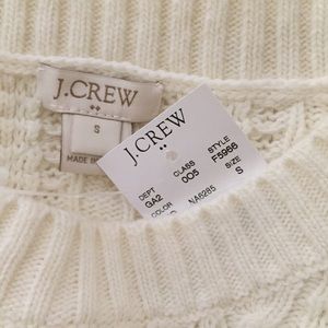 J. Crew Sweaters - Chunky Knit Crewneck Sweater | Ivory | J. Crew J. Crew Sweaters - Chunky Knit Crewneck Sweater | Ivory | J. Crew
