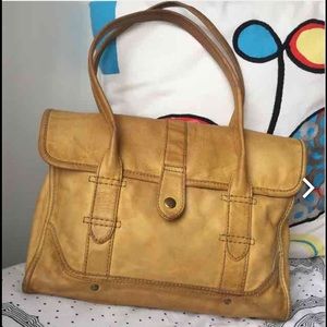 Frye bag banana satchel