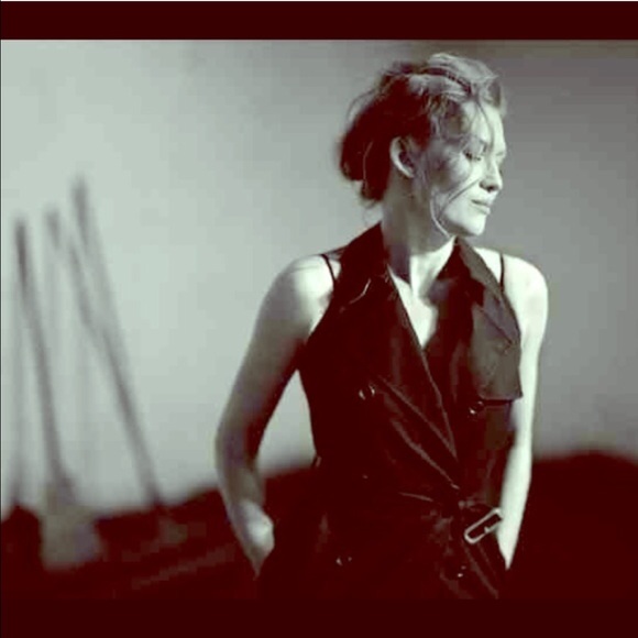 Burberry London Runway Military Trench Dress