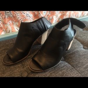 Black Wedge Shoes