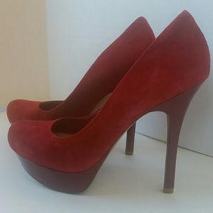 Jessica Simpson "Given" Sexy Suede Stiletto