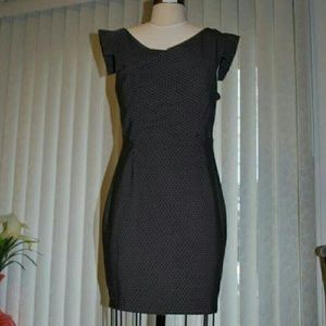 Gray Professional Chic Dress