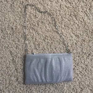 ❗SALE❗Silver purse for formal events - 8'' by 4''